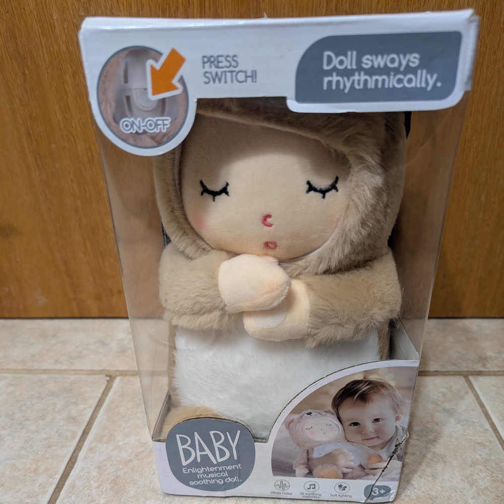 Baby Soothing Doll with Rhythmic Sway